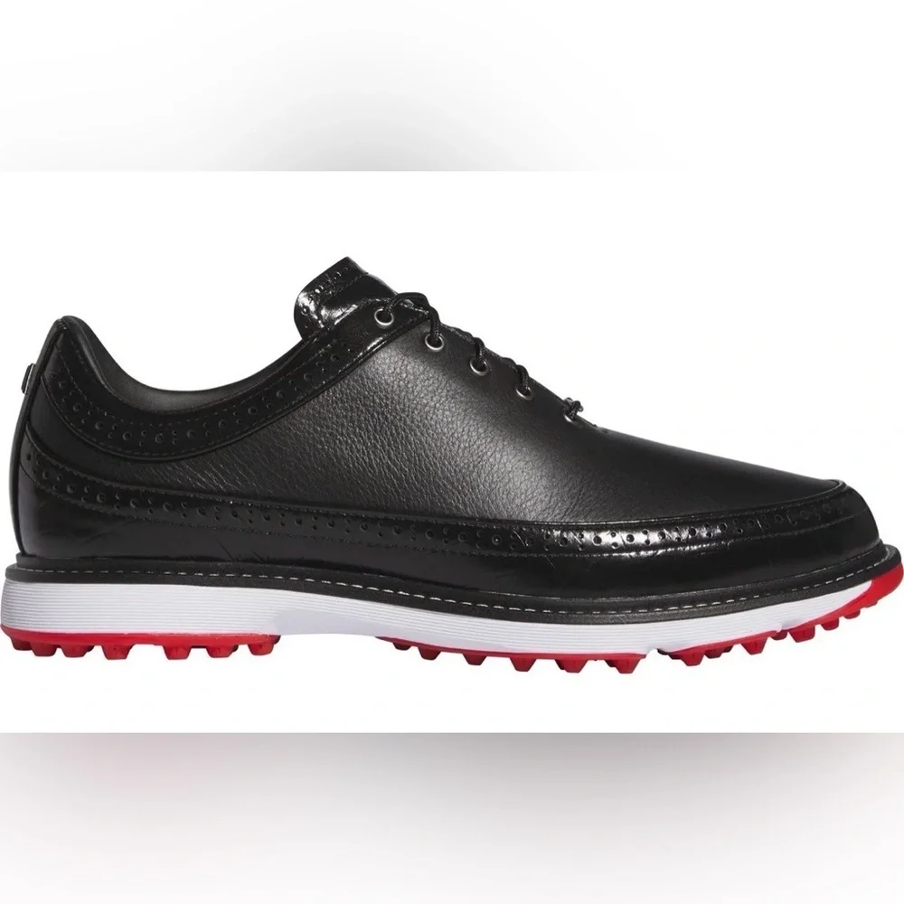 Adidas MC 80 Unisex Golf Shoes-Black/Red-Size (Men7/Women 8)NIB⛳️